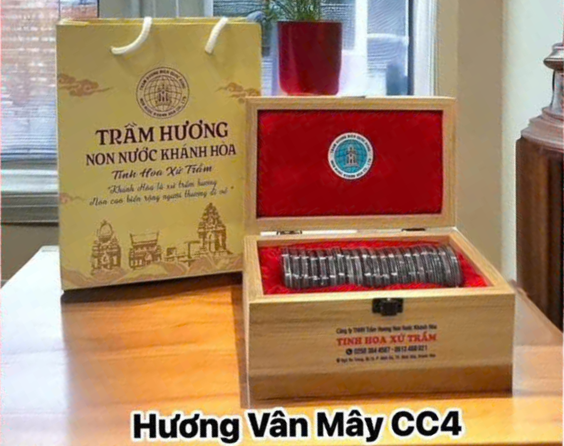 HƯƠNG VÂN MÂY CC4- Tuyệt Phẩm Trầm Hương Khánh Hòa