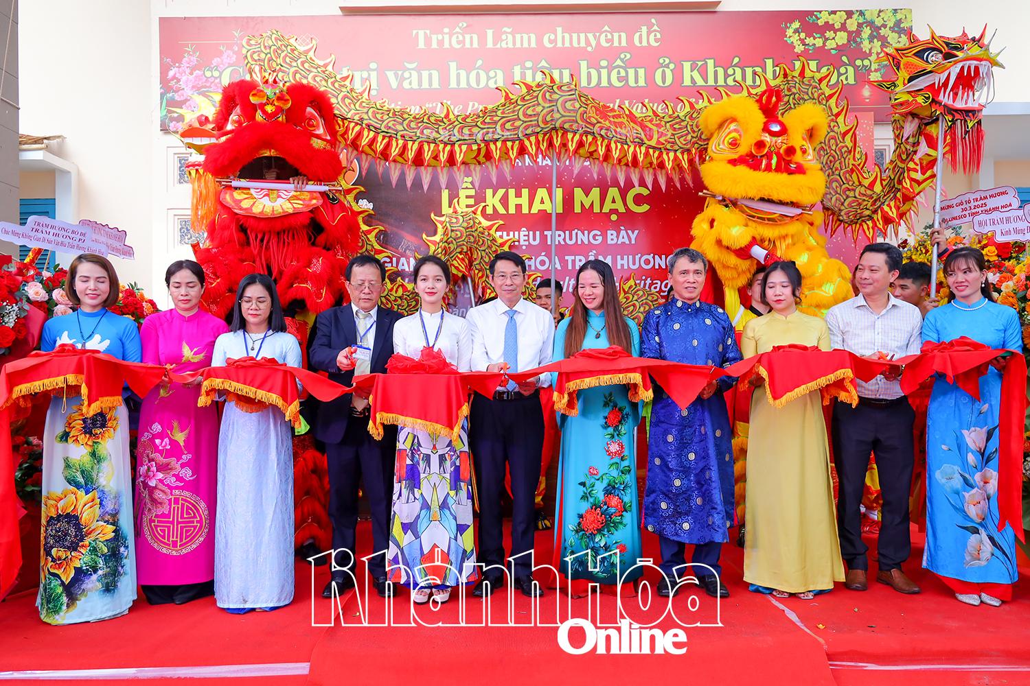 Lễ khai mạc Không gian di sản văn hóa Trầm hương Khánh Hòa